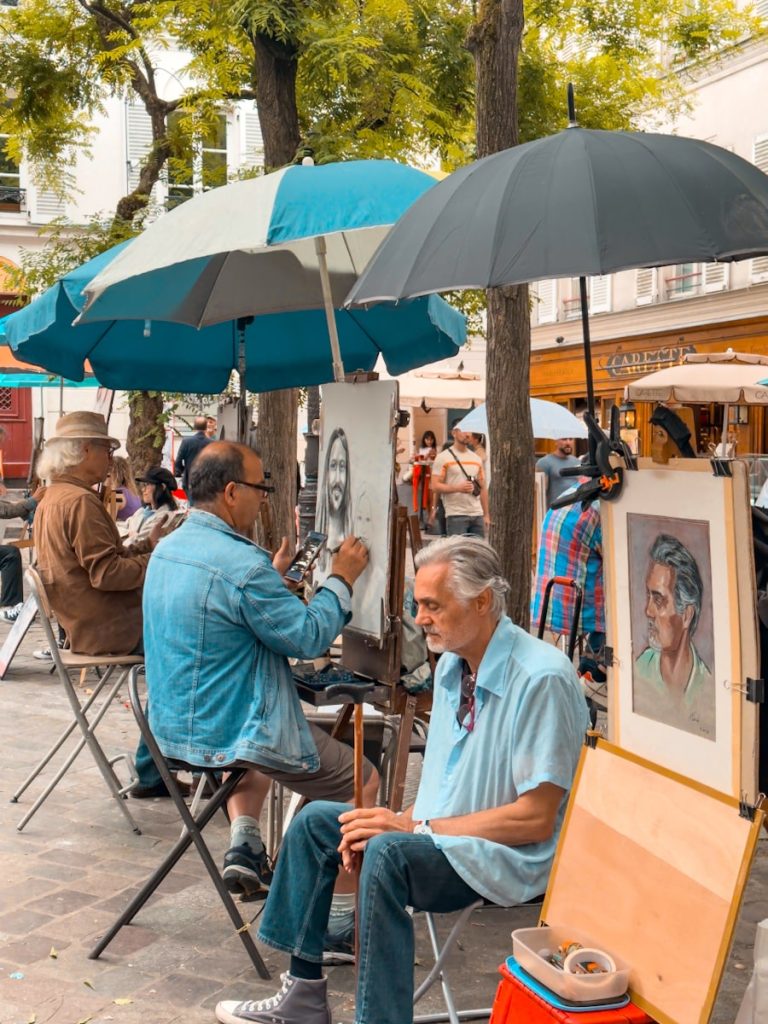 Montmartre artist square 