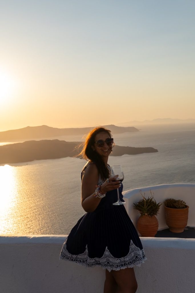 Wine tasting at Santos Winery