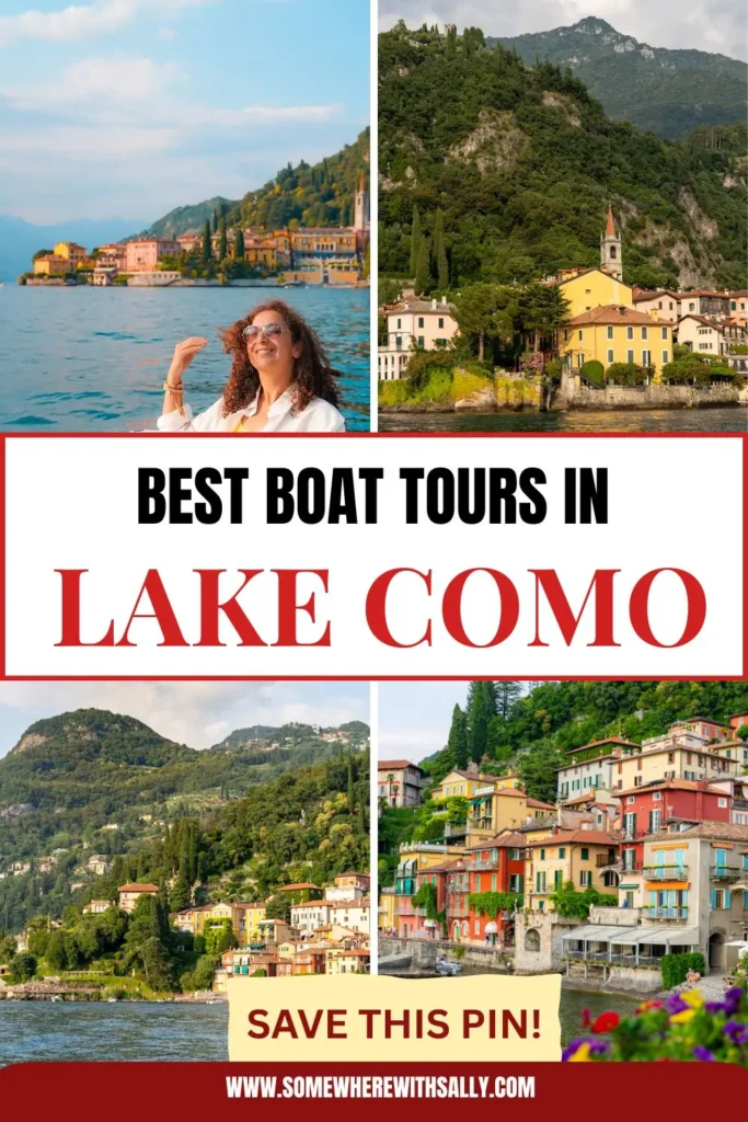 best boat tours in Lake Como Italy