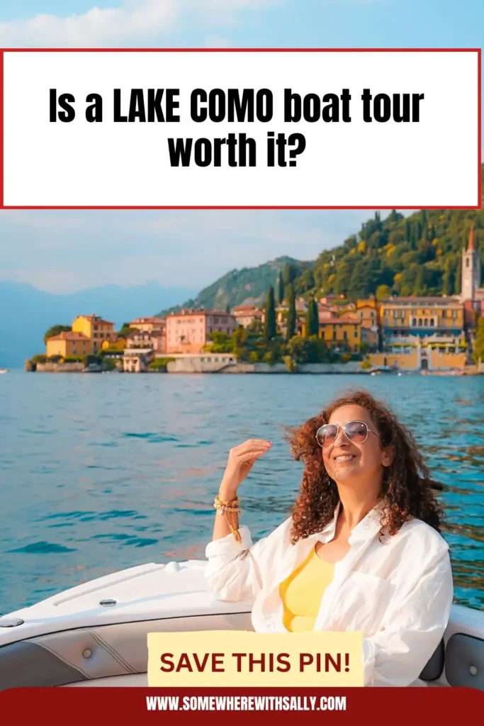 best boat tours in Lake Como Italy